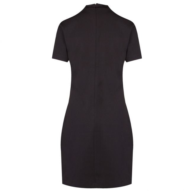 Womens Black Fitted Milano Dress