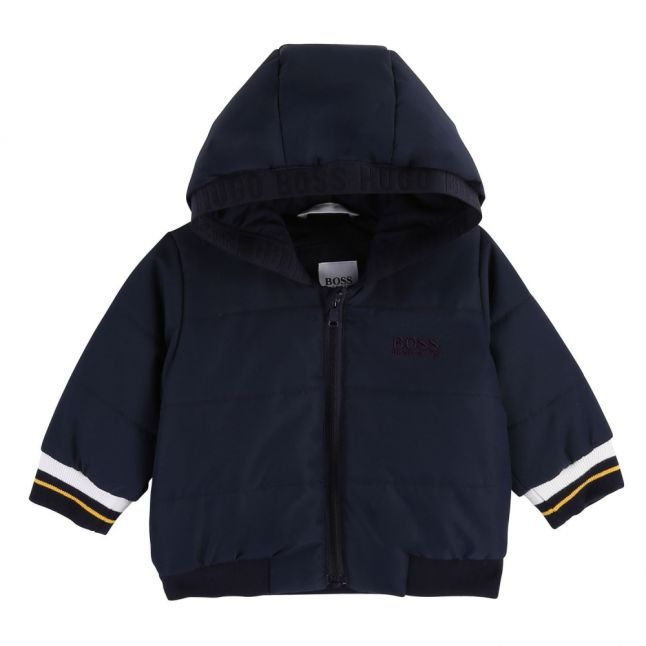 Baby Navy Rocket Hooded Jacket