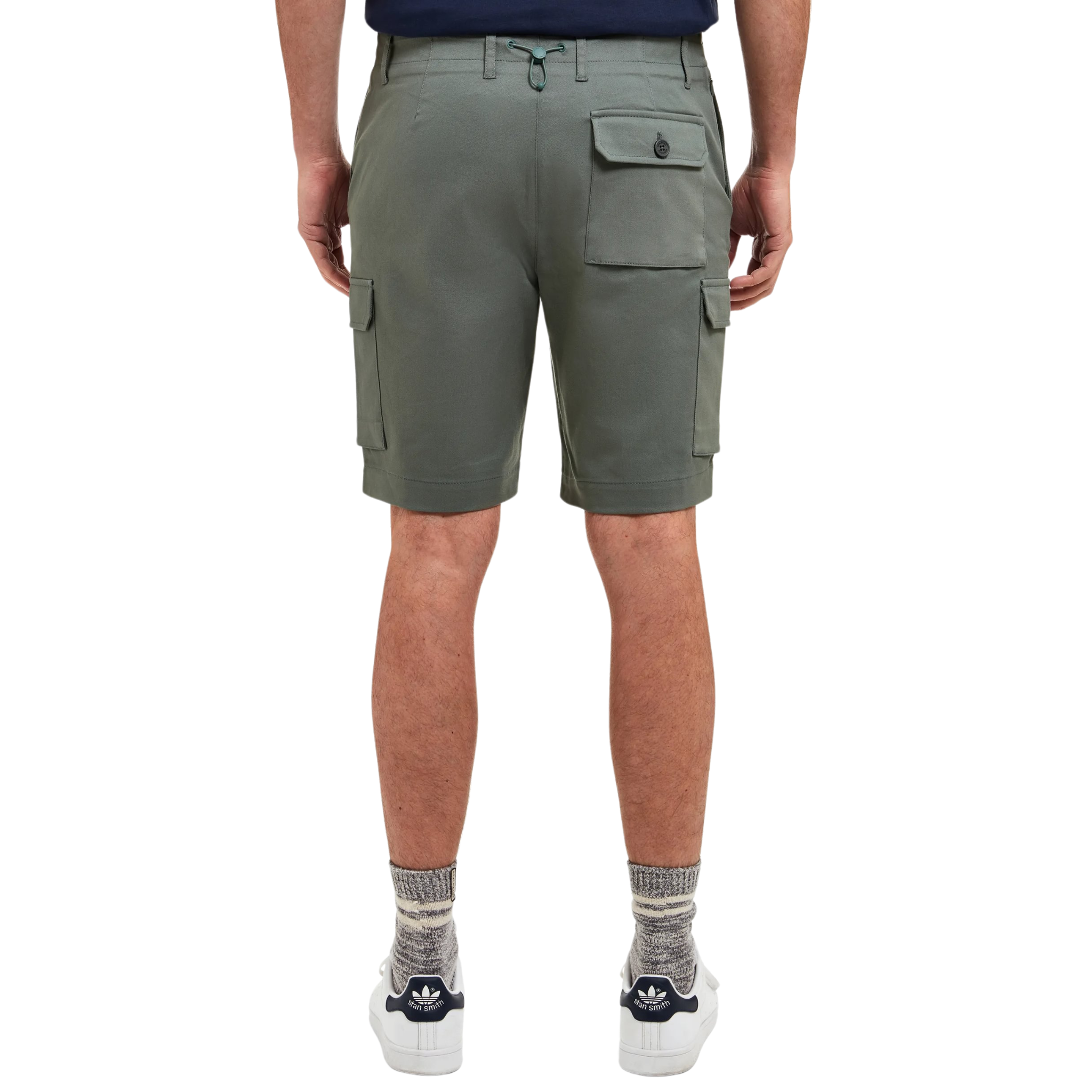 Mens Sealskinz Green Brampton Cargo Shorts