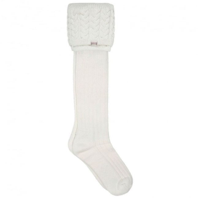 Womens Cream Trinity Knitted Socks