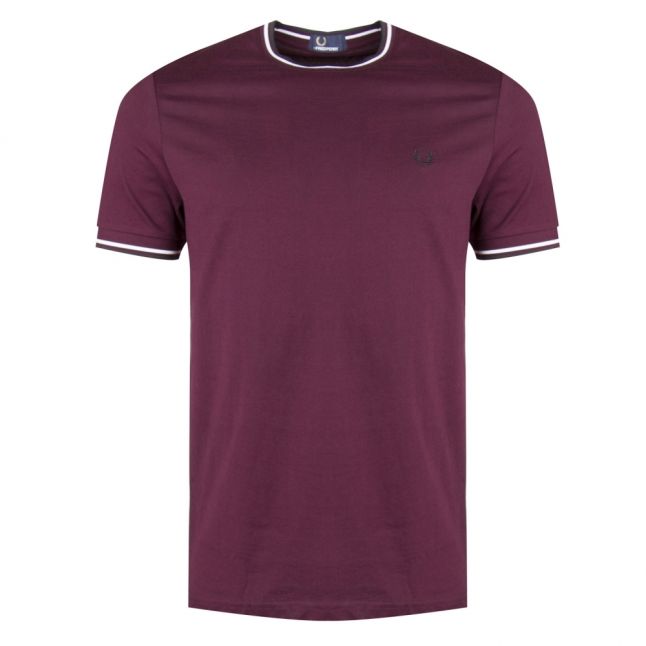 Mens Mahogany Twin Tipped S/s T Shirt