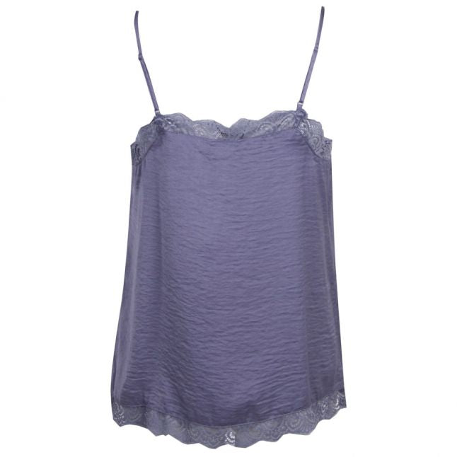 Womens Blue Vicava Lace Cami Top