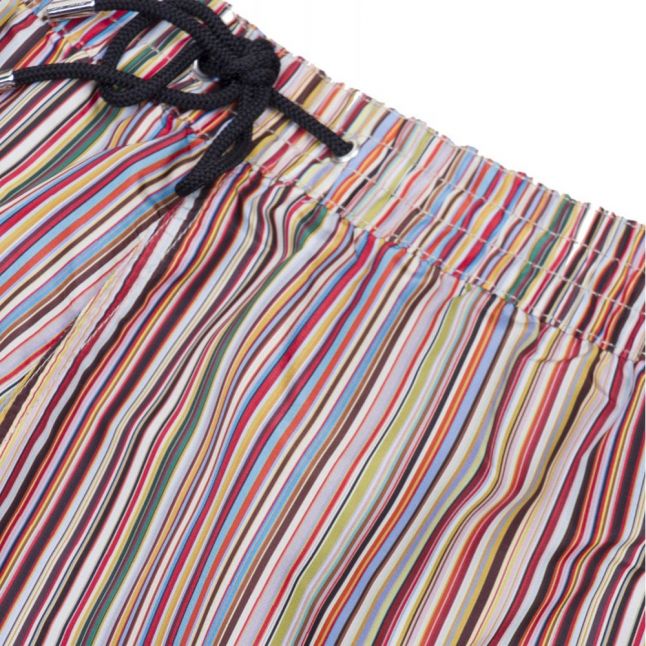 Mens Multi Classic Stripe Swim Shorts