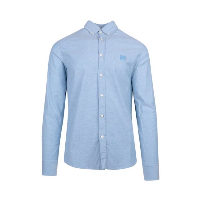 Mens Open Blue Mabsoot L/s Shirt