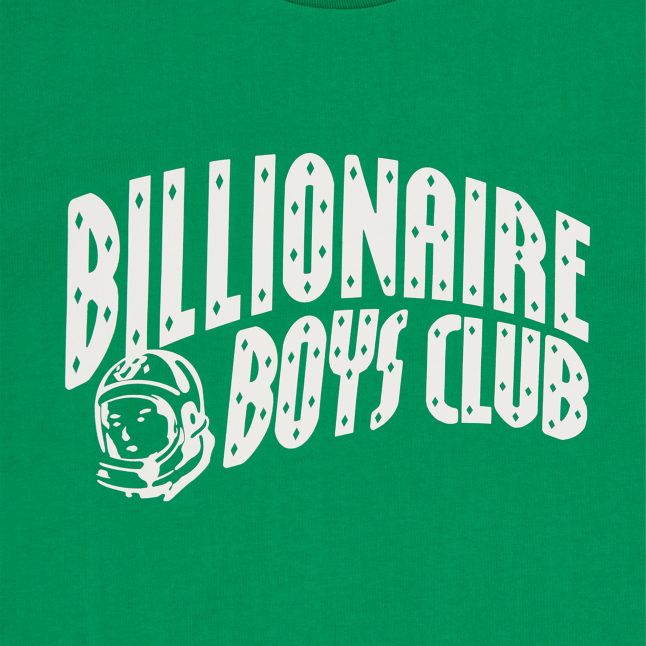 Mens Green Arch Logo S/s T Shirt