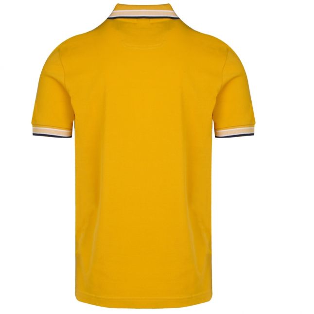 Athleisure Mens Pale Yellow Paddy Regular Fit S/s Polo Shirt