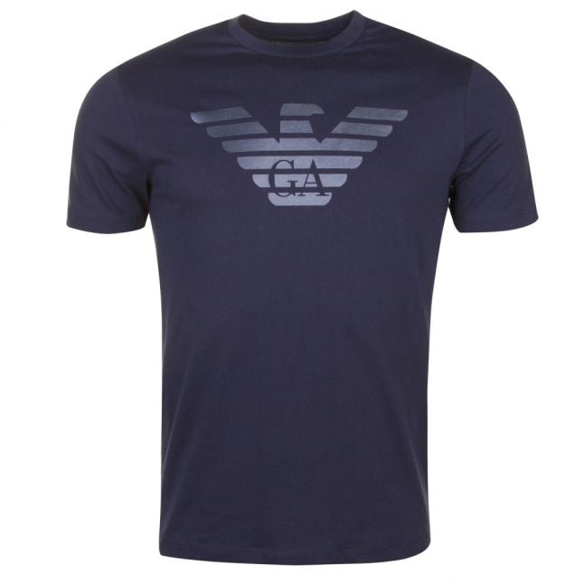 Mens Navy Chest Eagle S/s T Shirt