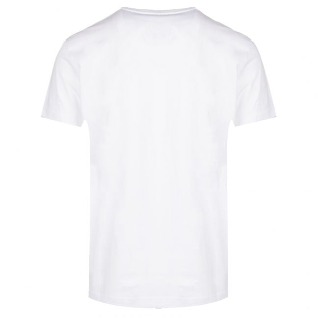 Casual Mens White Tima 2 Jaws S/s T Shirt