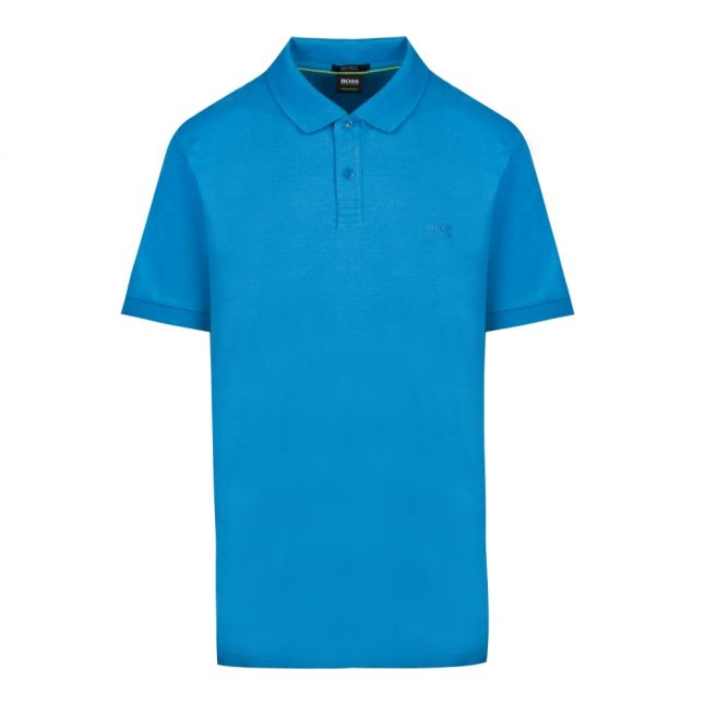 Athleisure Mens Bright Blue Piro Regular Fit S/s Polo Shirt