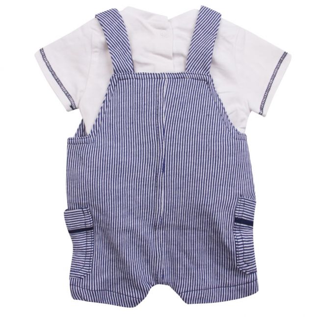 Baby Ocean Dungarees & T Shirt Set