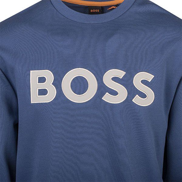 Mens Navy Wecirclogo Crew Sweatshirt