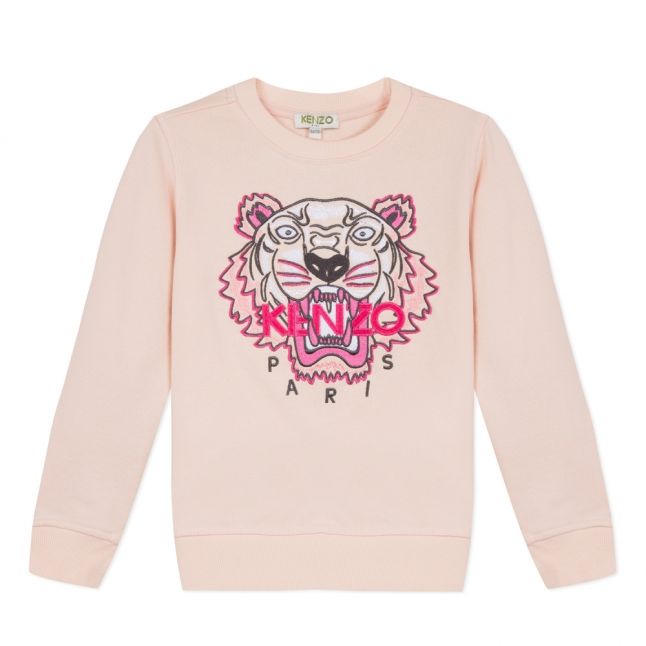 Junior Light Pink Tiger Sweat Top