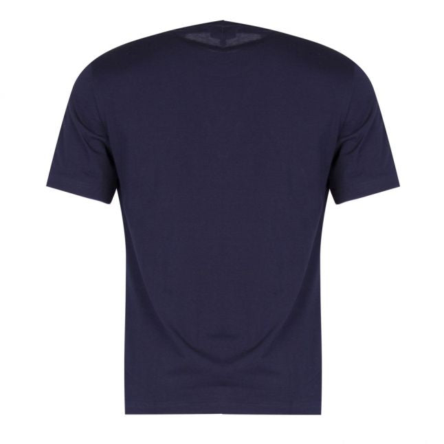 Mens Navy Big Logo S/s T Shirt