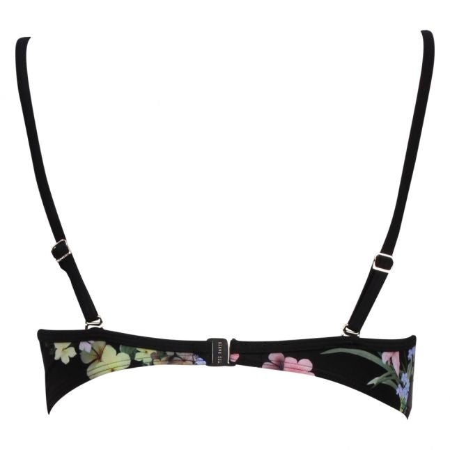 Womens Black Pergola Jazminh Balconette Bikini Top