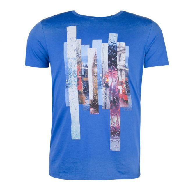 Casual Mens Bright Blue TouchUp 2 S/s T Shirt