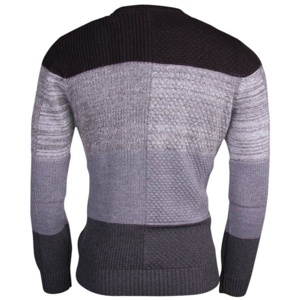 Mens Black K-Evenflow Crew Knitted Jumper