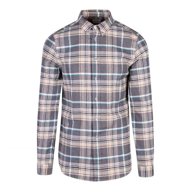 Mens Slate Tailored Fit L/s Shirt