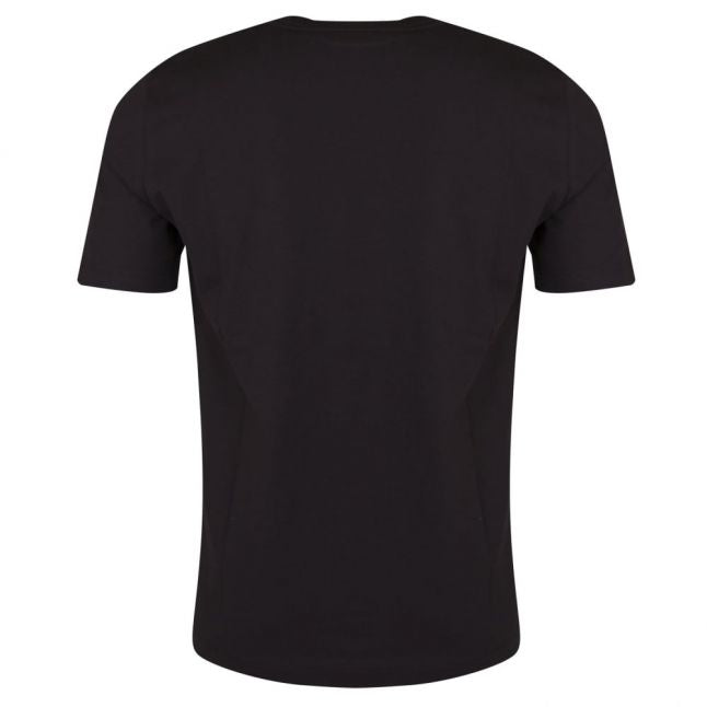 Mens Black Peace Logo Regular S/s T Shirt