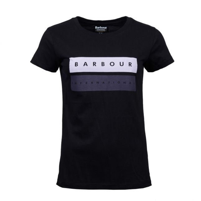 Womens Black Garrow S/s T Shirt