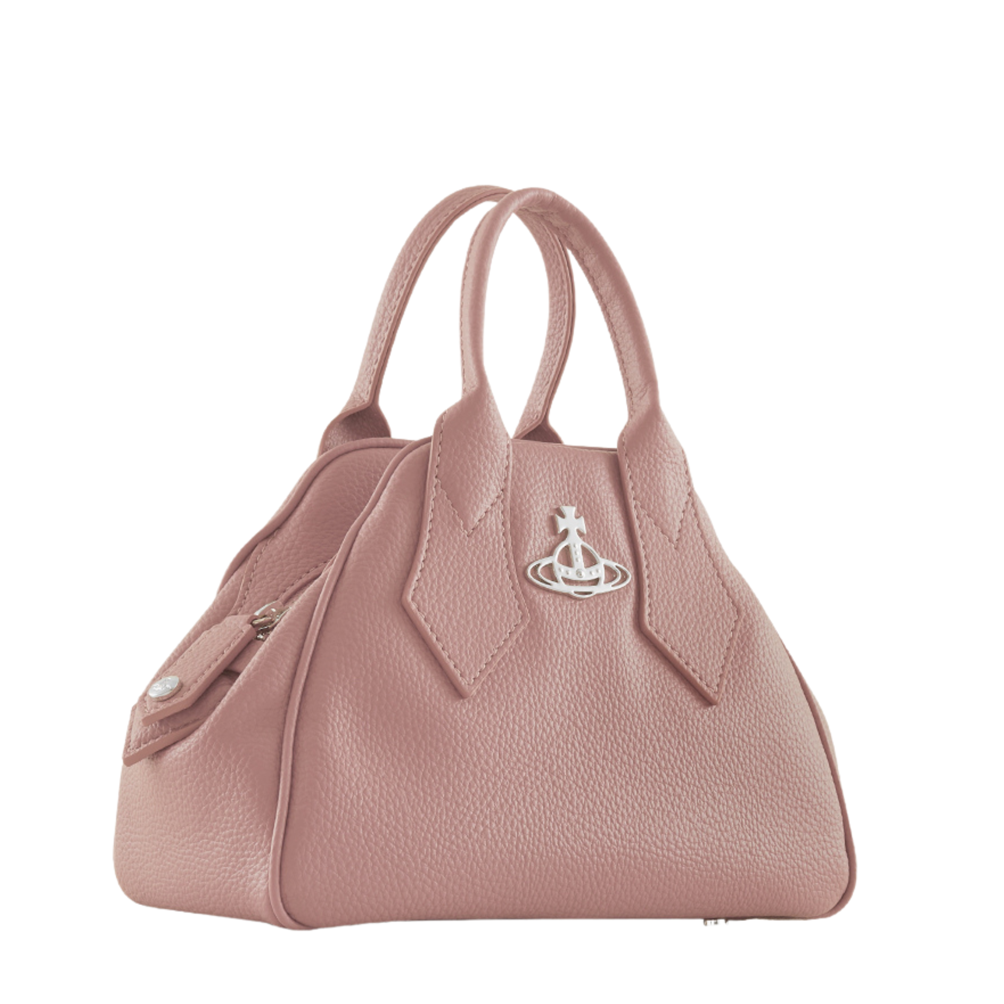 Womens Vivienne Westwood Pink Yasmine PU Grain Small Bag