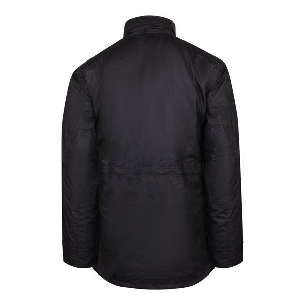 Mens Black Sapper Waxed Jacket