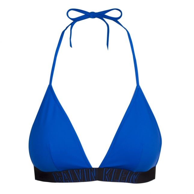 Womens Duke Blue Fixed Triangle Bikini Top