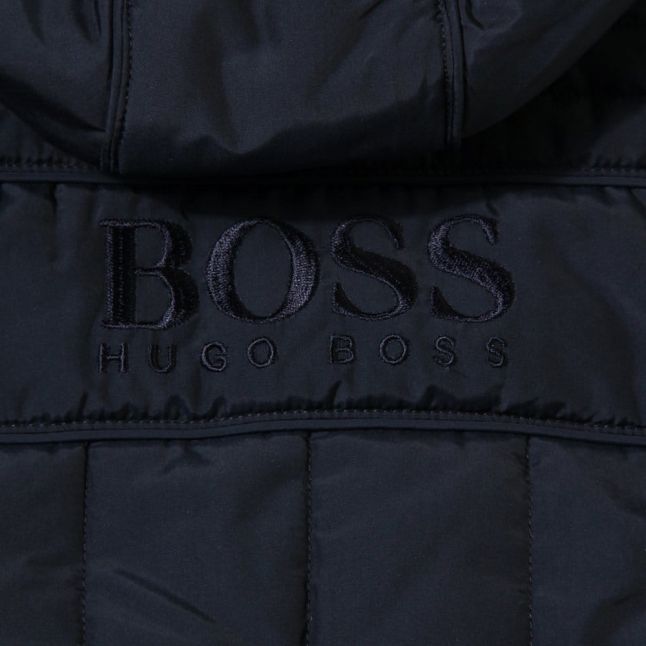 Baby Blue Branded Puffer Jacket