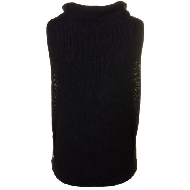 Boss Orange Womens Black Willimply Knitted Jumper