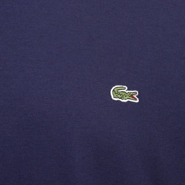 Mens Lacoste Navy Basic S/s T Shirt