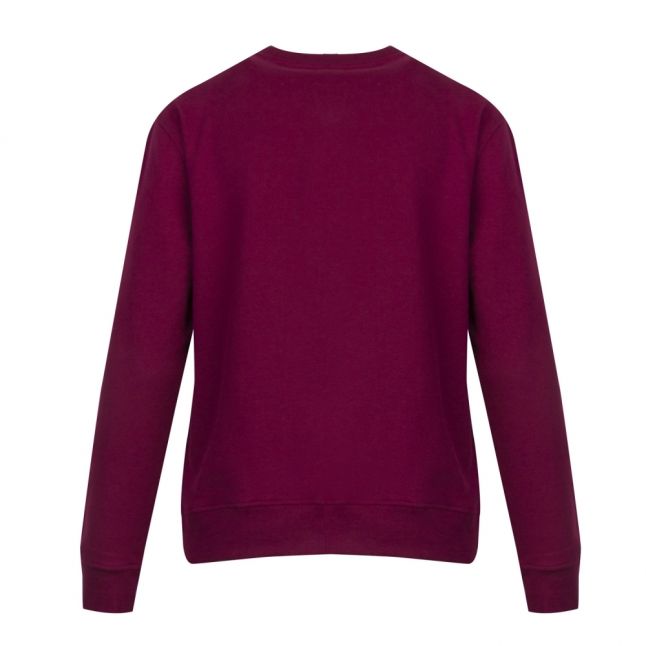 Casual Womens Raspberry Taloga Crew Sweat Top