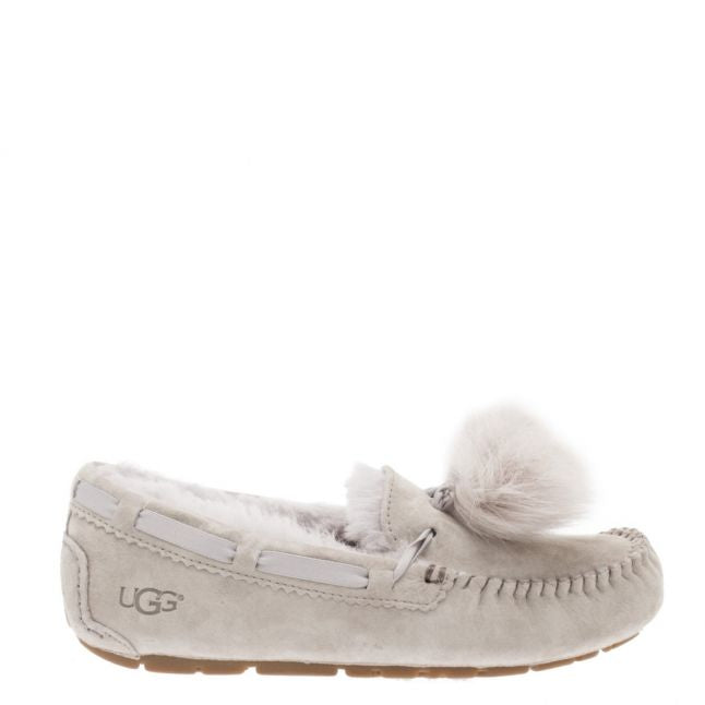 Womens Seal Dakota Pom Pom Slippers