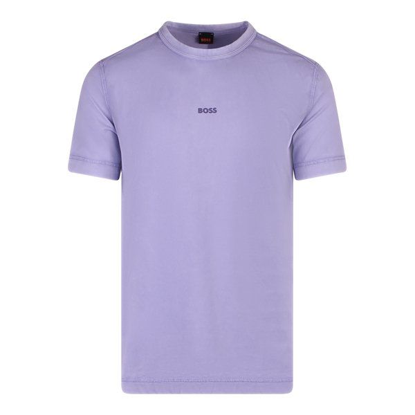 Mens Light Purple Tokks Garment Dye S/s T Shirt