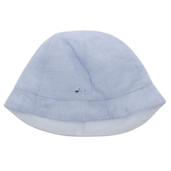 Baby Sky Blue Reversible Hat