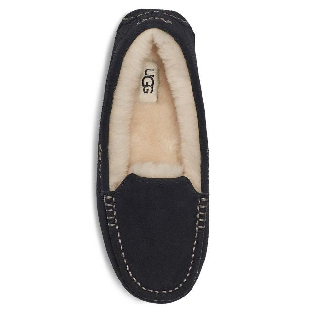 Womens Black UGG® Slippers Ansley