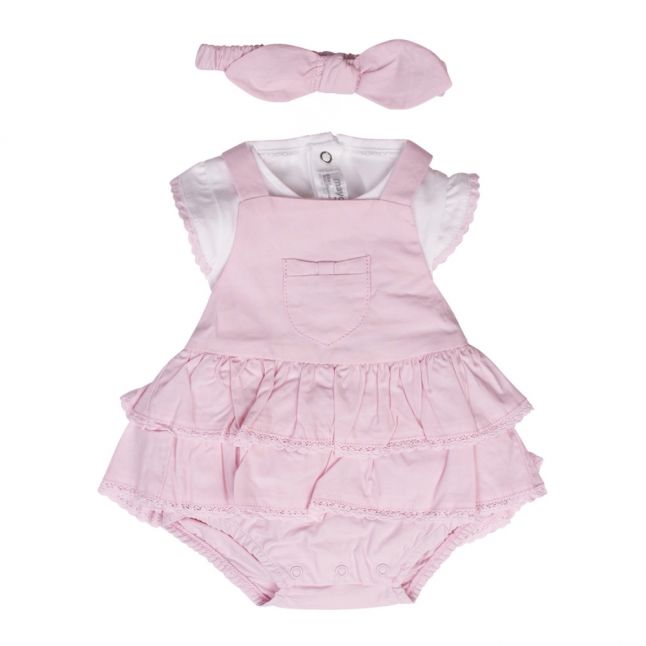 Baby Rose Dungaree Skirt Set