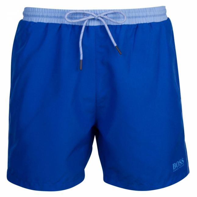 Mens Blue Starfish II Small Logo Swim Shorts