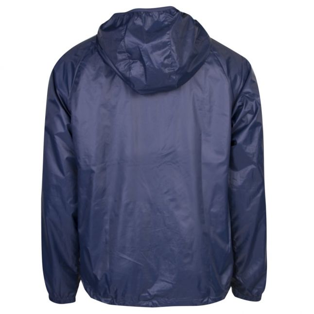 Mens Navy Beach Light Zip Jacket