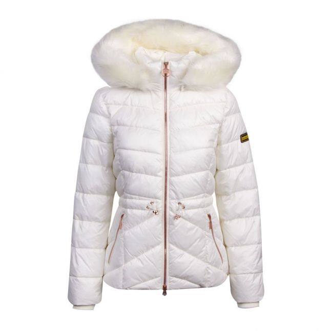 Womens Cloud Island Hooded Quilted Jacket