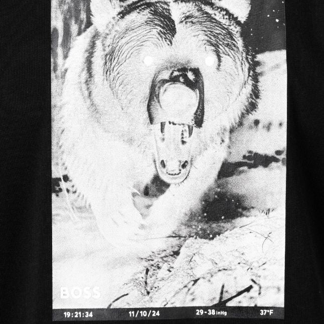 Mens Black Te_Wilds S/s T Shirt