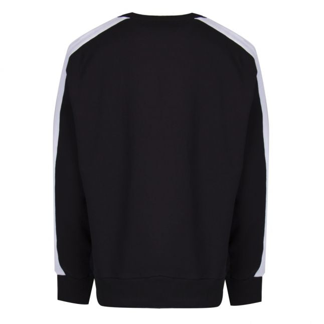 Mens Black S-Meggy Crew Sweat Top