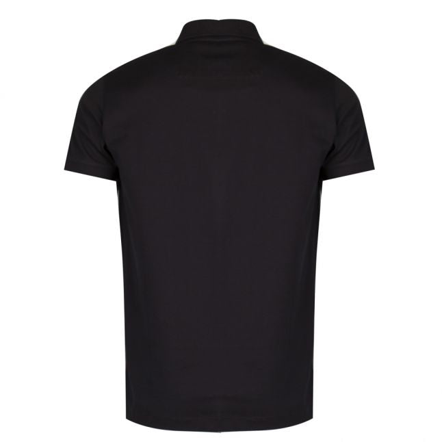 Mens Black T-Weet S/s Polo Shirt