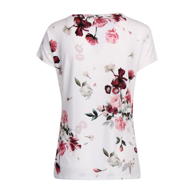 Womens White Periie Sandalwood Fitted S/s T Shirt