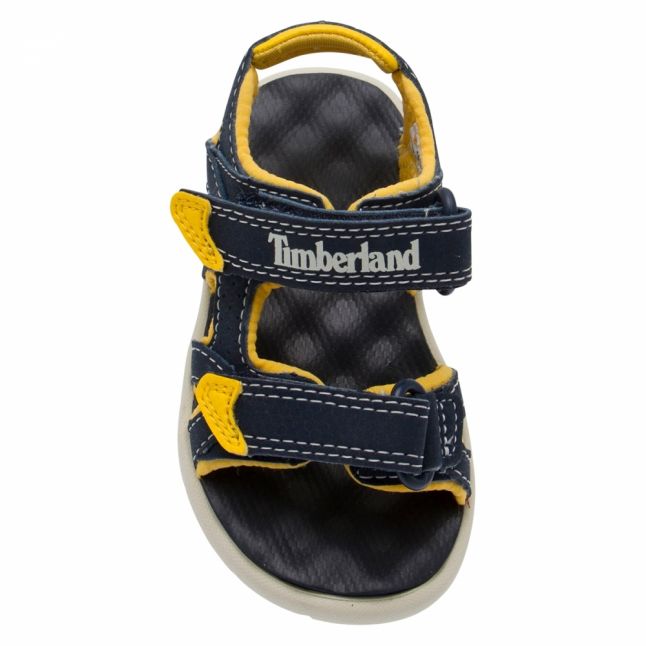 Toddler Navy Perkins Row 2-Strap Sandals (21-29)