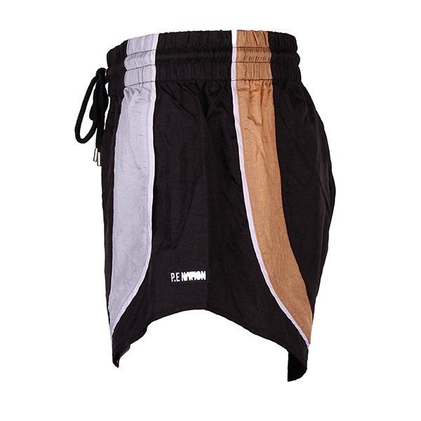 Womens Black Running Track Shorts