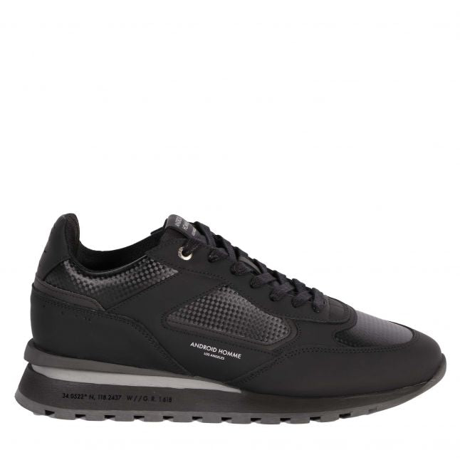 Mens Black Kevlar Lechuza Racer Trainers