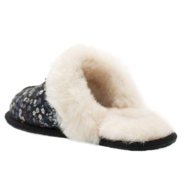 Womens Black Scuffette Liberty Slippers