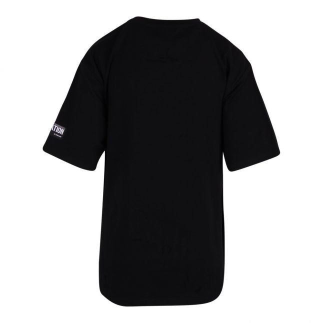 Womens Black Capacity T Shirt