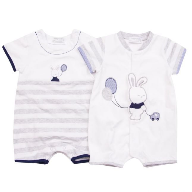 Baby Pearl 2 Pack Rompers