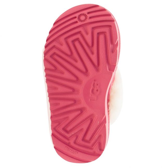 Kids Pink Azalea Cozy II Slippers (9-3)