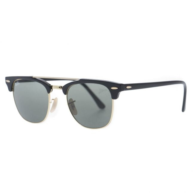 Black & Green RB3816 Clubmaster Doublebridge Sunglasses